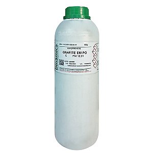Grafite em Pó 500g para Laboratório