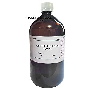 Polietilenoglicol 400 PA 1000mL Para Laboratório