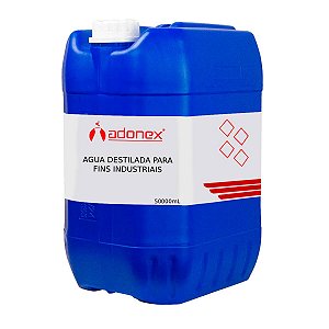 Água Destilada Para Fins Industriais 50L