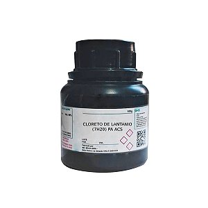 Cloreto De Lantânio (7H2O) PA ACS 100g Para Laboratório