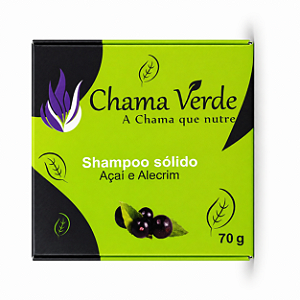 Shampoo em Barra Açaí e Alecrim