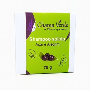 Shampoo em Barra Açaí e Alecrim