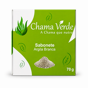 Sabonete de Argila Branca 100% Natural Artesanal