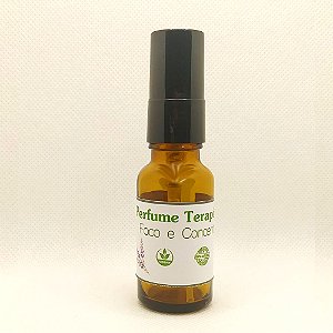 Perfume Floral Terapêutico 100% Natural Foco e Concentração