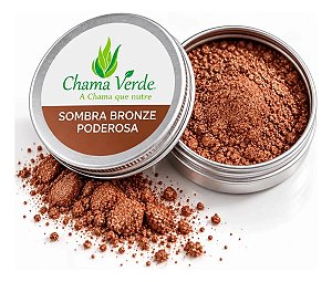 Sombra Iluminador Blush 3 em 1 Bronze Poderosa Natural e Vegana
