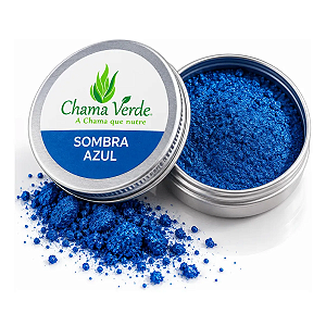 Sombra Azul Perolada Natural e Vegana