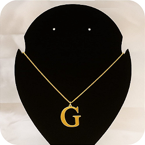 Colar de Letra G Simples