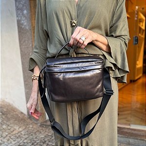 EA POCHETE ERUDIM PEWTER ESCURO