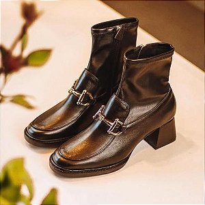 BOTA GUCCI PRETA