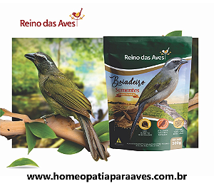 Ração Trinca Ferro Boiadeiro Sementes Premium Reino Das Aves 500g