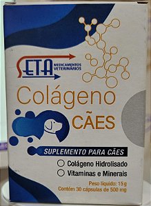 SETA COLÁGENO CÃES. suplemento para cães