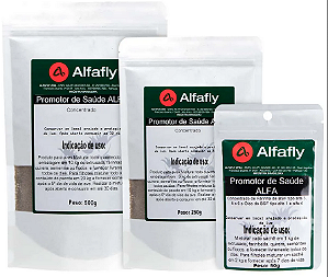 Alfa Promotor de Saúde e Anti Bicagem para Pássaros - Alfafly farinhada de insetos BSF