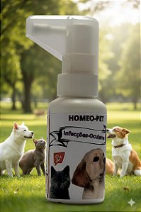 Medicamento Homeopático para Infecções Oculares – Uso Veterinário (Cães e Gatos) 30ml