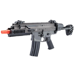AIRSOFT BOLT / CYBERGUN / FN HERSTAL AEG SCAR-SC COMPACT B.R.S.S. PDW BLOWBACK  RIFLE