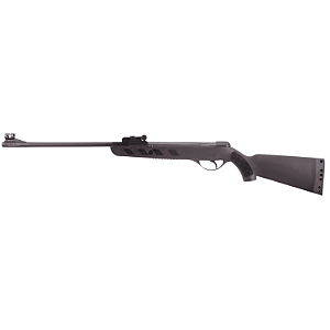 SNOWPEAK 5.5MM AN500 SPRING STOCK SYNTHETIC SPRING RIFLE BLACK