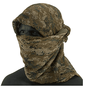 SHEMAG BLACK OWL GEAR TACTICAL MESH WOODLAND DIGITAL