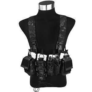CHEST RIG D-MITTSU BLACK MULTICAM BLACK EMERSON