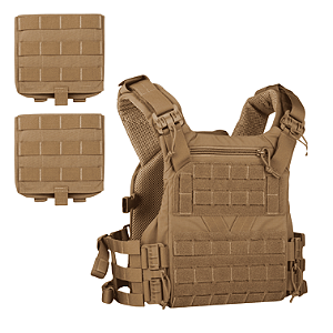 COLETE K19 TACTICAL VEST FULL SIZE COYOTE BROWN WOSPORT