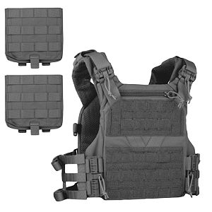 COLETE K19 TACTICAL VEST FULL SIZE WOLF GREY WOSPORT
