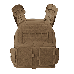 COLETE VEST KZ TACTICAL PLATE CARRIER COYOTE WOSPORT