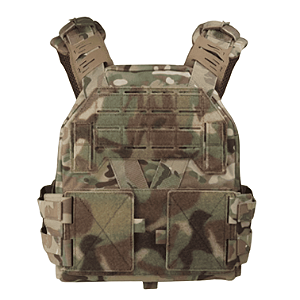 COLETE VEST KZ TACTICAL PLATE CARRIER MULTICAM WOSPORT