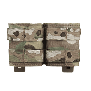 MAGAZINE POUCH 5.56 DOUBLE SHORT MULTICAM