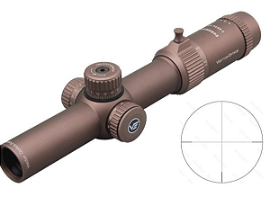 VECTOR OPTICS SCOPE FORESTER 1-5X24 GEN II FLAT DARK EARTH SFP