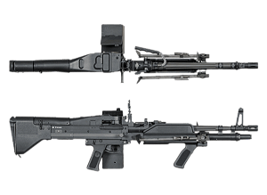 Ares AEG M60 Airsoft Rifle Máquina Leve