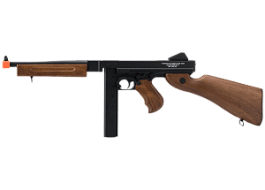 CYMA AEG M1A1 THOMPSON SPORT SERIES SUBMACHINE GUN FULL METAL
