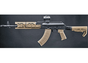 STRIKE INDUSTRIES CYMA AEG AK74 TRAX STAMPED STEEL WITH BUFFER STOCK