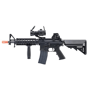 CYMA COLT GBBR MK18 COLT 10.3" WITH CGS SYSTEM HANDGUARD BLOWBACK AIRSOFT RIFLE BLACK