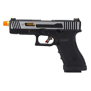 WE GBB G17 SPEED BLOWBACK AIRSOFT PISTOL DUAL TONE