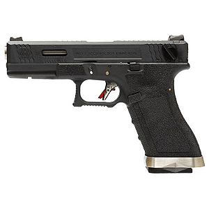 WE GBB G18C T05 BLOWBACK AIRSOFT PISTOL BLACK