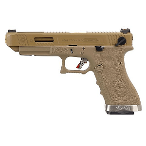WE GBB G35 T09 BLOWBACK AIRSOFT PISTOL TAN