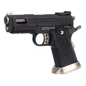 WE GBB HI-CAPA 3.8 VELOCIRAPTOR FULL-AUTO BLOWBACK AIRSOFT PISTOL BLACK