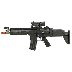 FN HERSTAL WE CYBERGUN AEG SCAR-L CQB AIRSOFT RIFLE BLACK