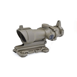 AIM ACOG SIGHT 4X32 RED AND GREEN RETICLE WITH QD MOUNT FLAT DARK EARTH