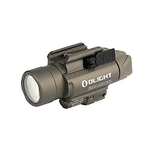 OLIGHT PISTOL LIGHT BALDR PRO 1350 LUMENS AND GREEN LASER COLOR TAN