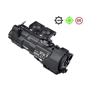 ARMADILLO ADVANCED WEAPON GREEN LASER MAWL-C1+ BLACK