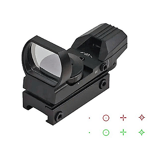 REDWIN RED DOT SIGHT CROSSBONES 34X34 R/G 1M PICATINNY