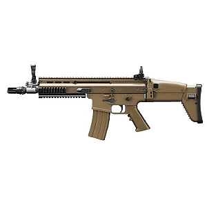 TOKYO MARUI AEG SCAR-L CQC NEXT GENERATION BLOWBACK AIRSOFT RIFLE TAN