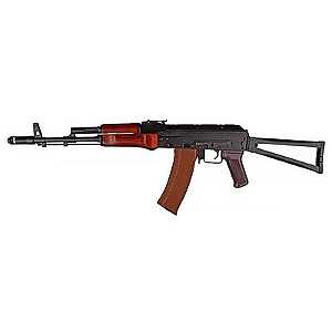 LCT AEG AK LCKS74 AIRSOFT RIFLE WOOD