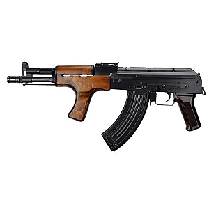 LCT AEG AK AIM CARBINE AIRSOFT RIFLE WOOD / BLACK