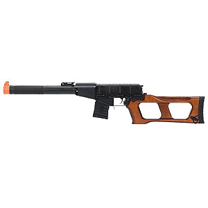 LCT AEG VSS VINTOREZ AIRSOFT RIFLE WOOD & BLACK
