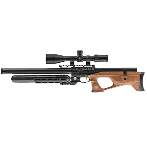 AIRGUN TECHNOLOGY 5.5MM URAGAN 3 600 STOCK WOOD PCP RIFLE