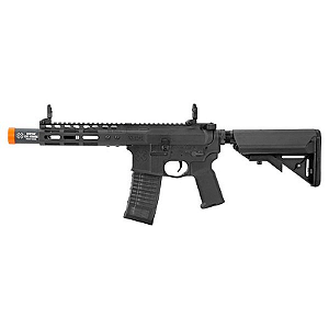 CYMA NOVESKE AEG N4 SBR 7" WITH PLATINUM GEARBOX AIRSOFT RIFLE BLACK