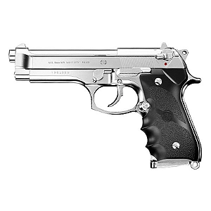 TOKYO MARUI GBB M92F BLOWBACK AIRSOFT PISTOL CHROME