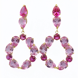 Brinco Ouro 18k Soft Pink