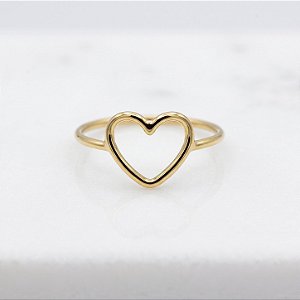 Anel Lovely em Ouro 18k