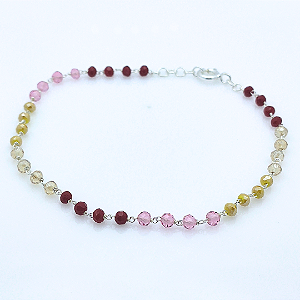 Pulseira Nascer do Sol em Prata